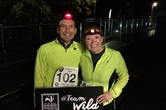 Team Wild runners after completing the Moonlit Meadow Run 2019