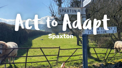 Act to Adapt banner Spaxton