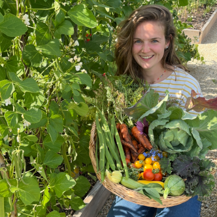 Jess Gough from Happy Smallholding