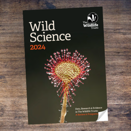 Front cover of the Wild Science 2024 report