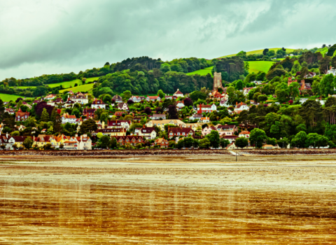 Minehead beach